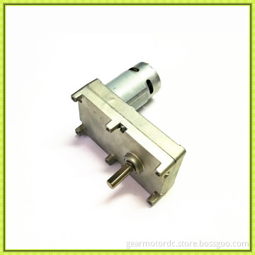 24V powerful Low speed 30 watt dc motor with gear reduction for pellet stove